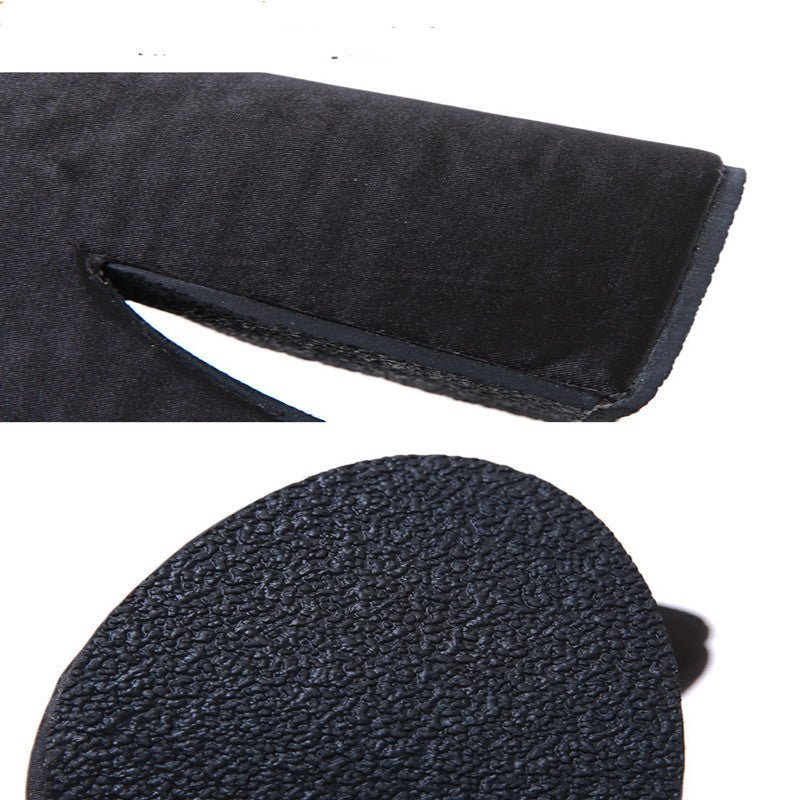 Summer New Thick Heel Waterproof Platform High Heel Black