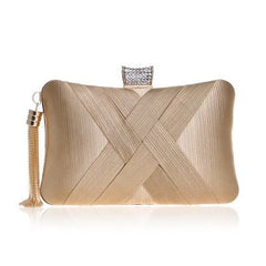 Tassel Clutch Bag Golde B