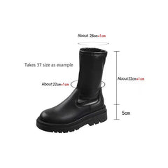 Thick Sole Knee High Boots For Women Long Boots