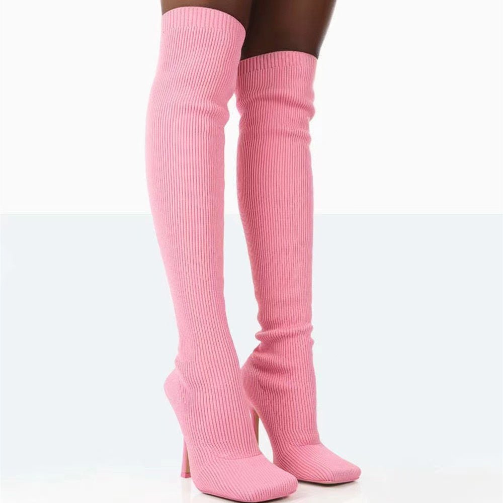 Thigh High Over - The - Knee Long Boots for Women Black