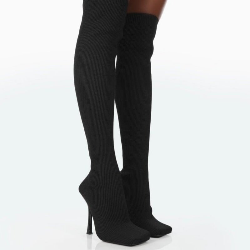 Thigh High Over - The - Knee Long Boots for Women Black