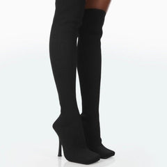 Thigh High Over - The - Knee Long Boots for Women Black