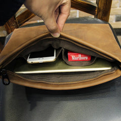 Trendy Fashion Clutch Bag Brown