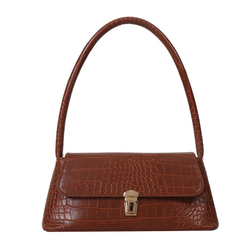 Trendy Style All - Match Clutch Messenger Bag Light Brown