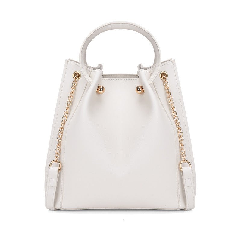 Veola Luxury Clutch Handbag White