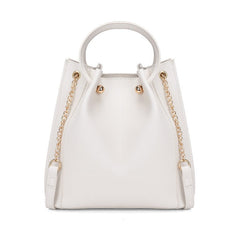 Veola Luxury Clutch Handbag White