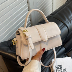 Versatile Commuter Messenger Bag for Women's Fashion All - match Beige