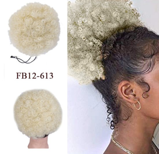 Wig Ponytail: European and American Hair Explosion 613color