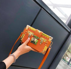 Woman Clutch Bag Brown