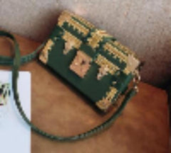 Woman Clutch Bag Green