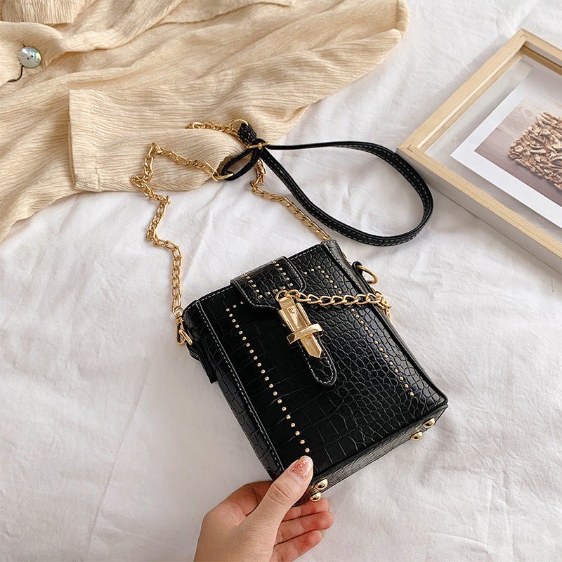 Women's All - match Fashion clutch Bag Black
