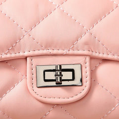 Women's Classic Style Rhombus Wallet Short Clutch Black