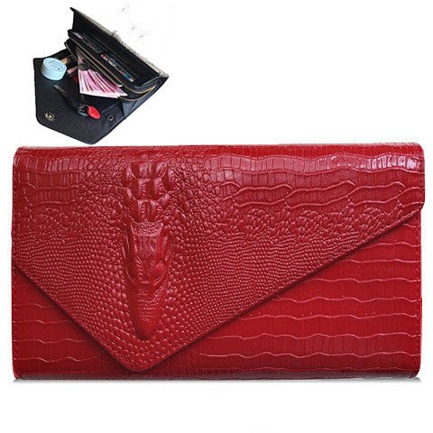 Women's clutch bag 6001 red