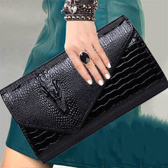 Women's clutch bag 6001 black