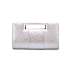 Women's Clutch Large Capacity Portable Silver