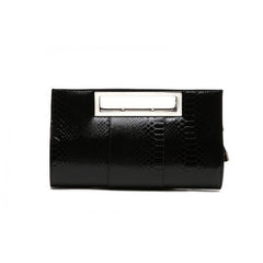 Women's Clutch Large Capacity Portable Elegant Black