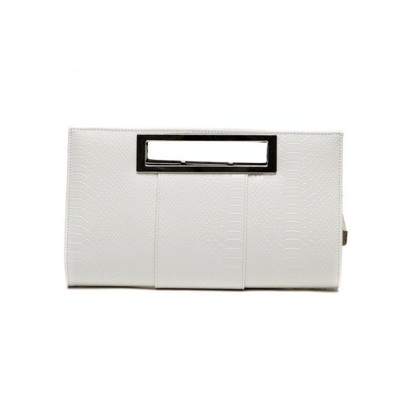 Women's Clutch Large Capacity Portable White