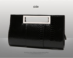 Women's Clutch Large Capacity Portable Silver