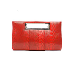 Women's Clutch Large Capacity Portable Red