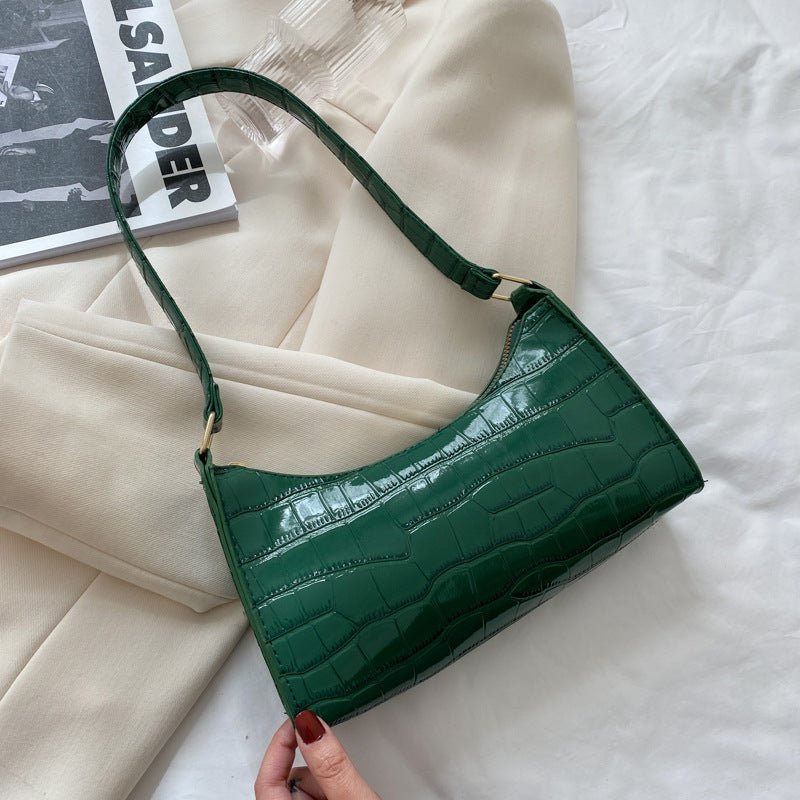 Women's Clutch - Simple Small Underarm & Shoulder Bag for Ladies Green