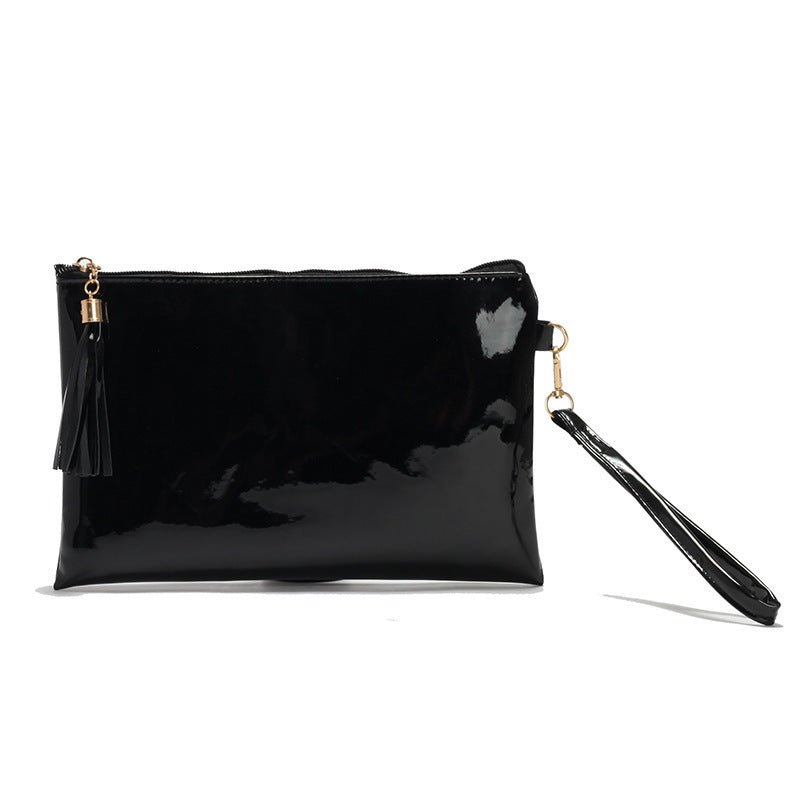 Women's Envelope Bag Solid Color Clutch White