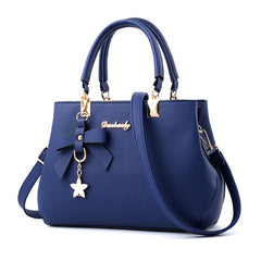 Women's Fashion Clutch - Large Shoulder & Casual Messenger Bag Royal blue