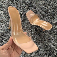 Women's fashion high heels Black