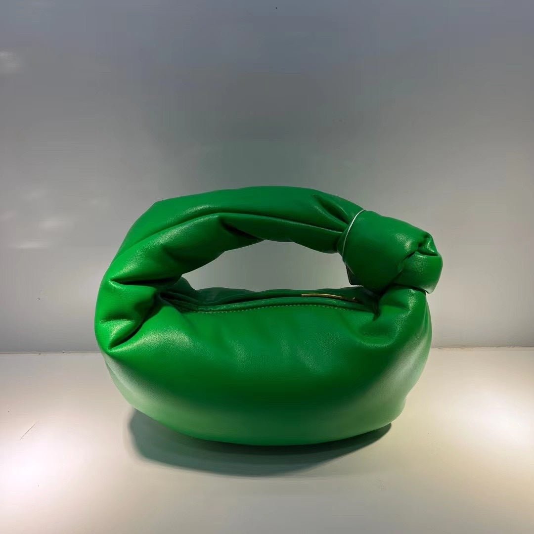 Women's Fashion Niche Cloud Clutch Bag Light Green