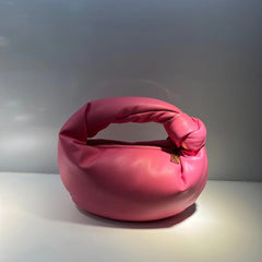 Women's Fashion Niche Cloud Clutch Bag Caramel