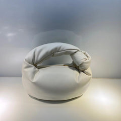 Women's Fashion Niche Cloud Clutch Bag White