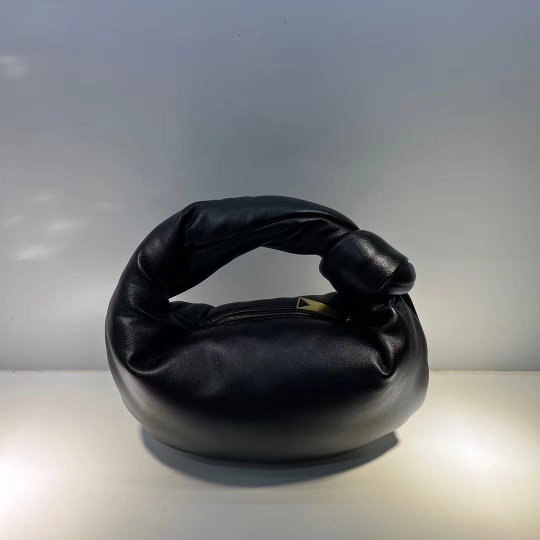 Women's Fashion Niche Cloud Clutch Bag Light Purple