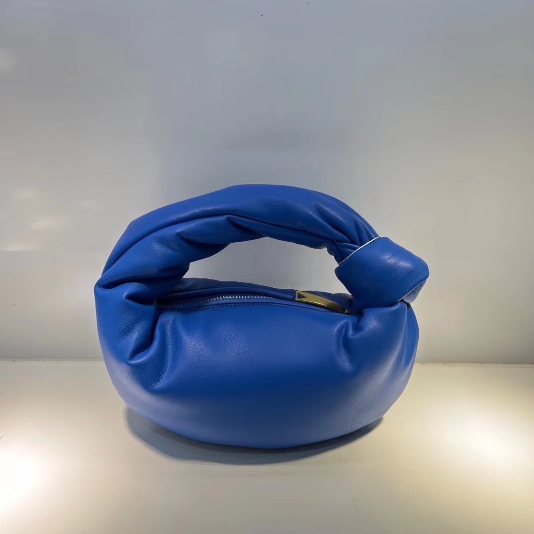 Women's Fashion Niche Cloud Clutch Bag Royal