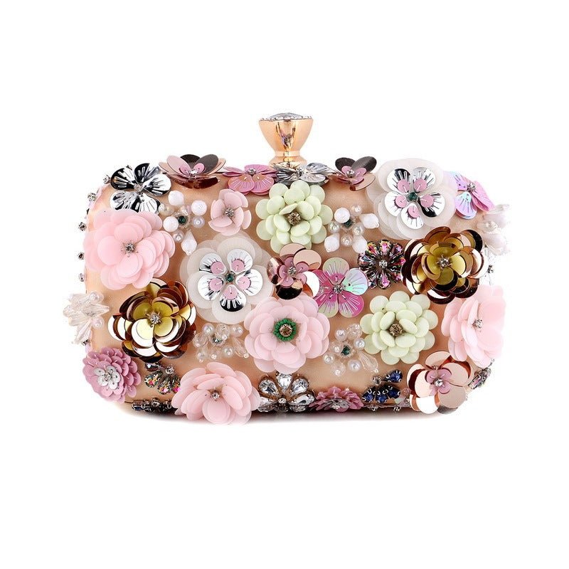 Women's Fashion Personality Banquet Clutch Black