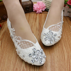 Women's Fashion Simple Low Heel Bridesmaid Shoes 3cm Heel