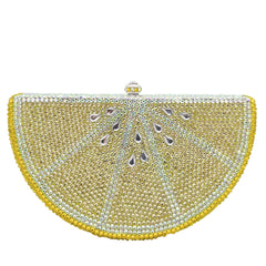 Women's Flat Bottom Diamond Party Clutch No 2 Color