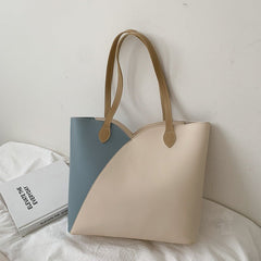 Women's Large - Capacity Clutch Bag - Autumn Western Style Tote White