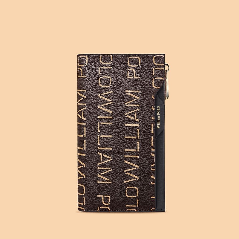 Women's Leather Wallet First Layer Cowhide Red