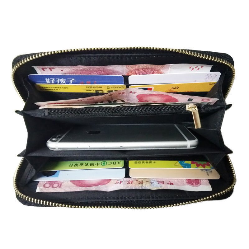 Women's Long Ethnic Style Personalized Clutch Bag Geometric