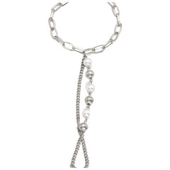Women's Simple Classic Fashion Elegant Mitten - type Bracelet Silver