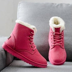 Women's Snow Boots – Stylish and Warm Winter Footwear Pink