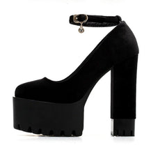 Women’s Super High - Heeled Shoes – Elevate Your Style with Confidence Black