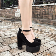 Women’s Super High - Heeled Shoes – Elevate Your Style with Confidence Black