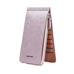 Women's Wallet Long Zip Clutch 13850 Light Purple