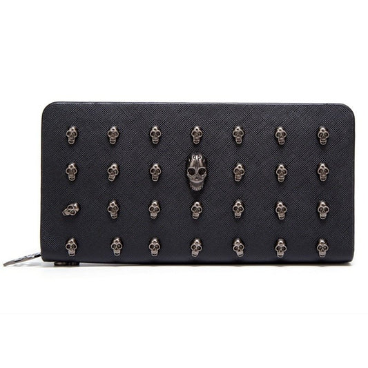 Women's zipper clutch bag Black