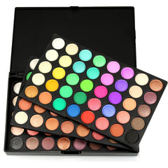 120 - Color Eyeshadow Palette: Fashion Cosmetic Powder Collection EP120