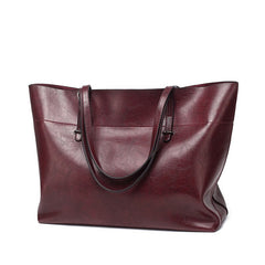 Leather Clutch Bag – Casual Wax Cowhide