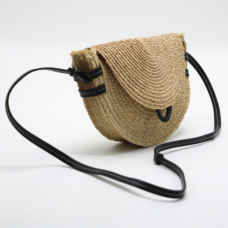 New Style Straw Clutch - Woven Raffia Shoulder Bag