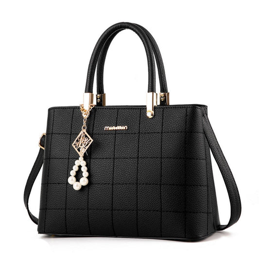 European-American Clutch - Fashionable Hair Ball Handbag for Women
