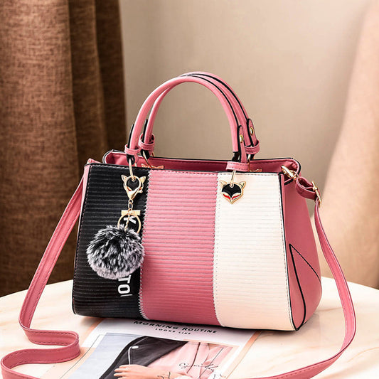 European-American Fashion Clutch - Large Shoulder Handbag for Women