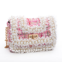 Charming Kids' Clutch Mini Embroidered Shoulder Bag